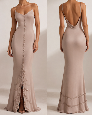 Classic Floral Gown