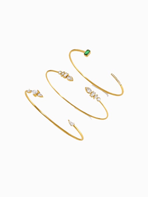 Gold Bangle Set