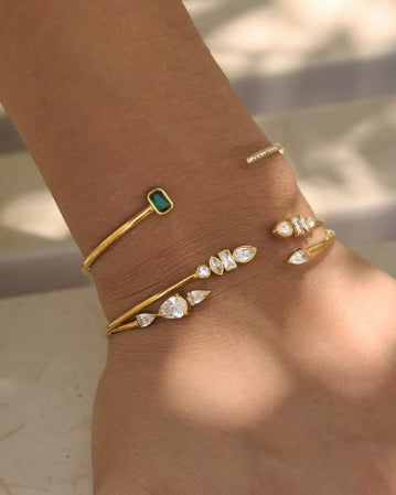 Gold Bangle Set