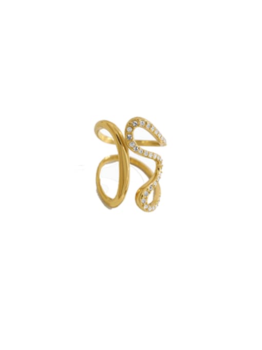 Silver S Ring