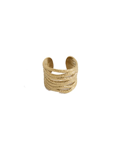 Gold Woven Ring
