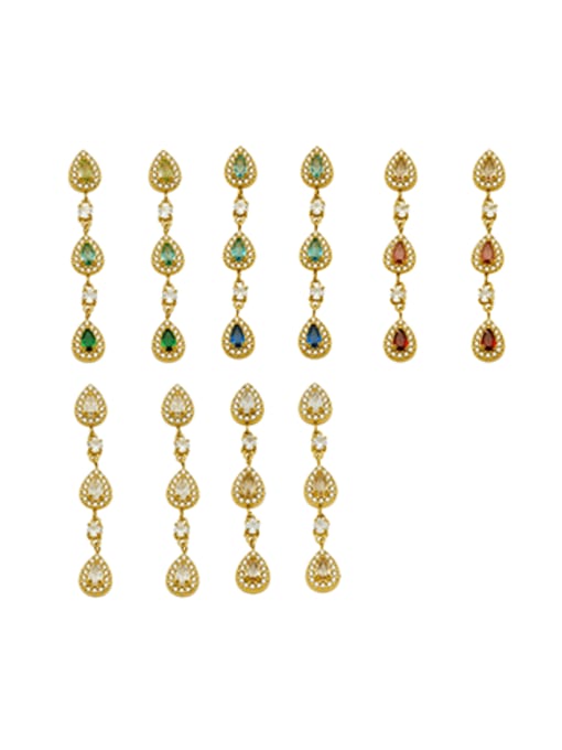 Gold Drop Earrings