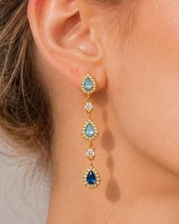 Gold Drop Earrings